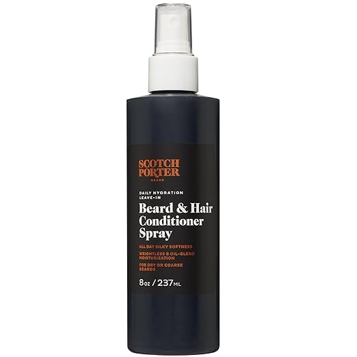 Scotch Porter Daily Hydration Conditioner Spray for Beard & Hair (2-Pack)