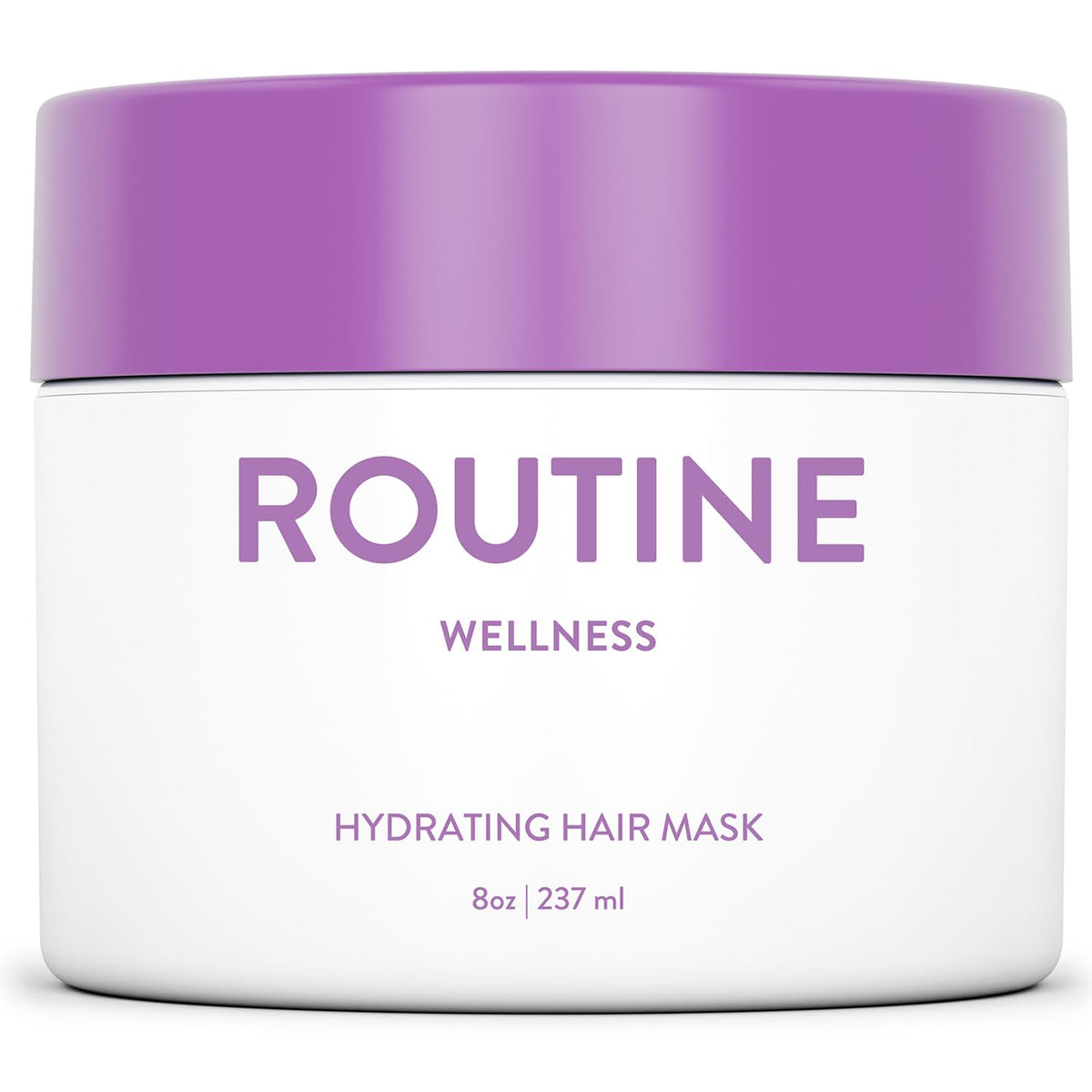 Routine Wellness Hydrating & Conditioning Hair Mask, 8oz, Coconut & Vanilla
