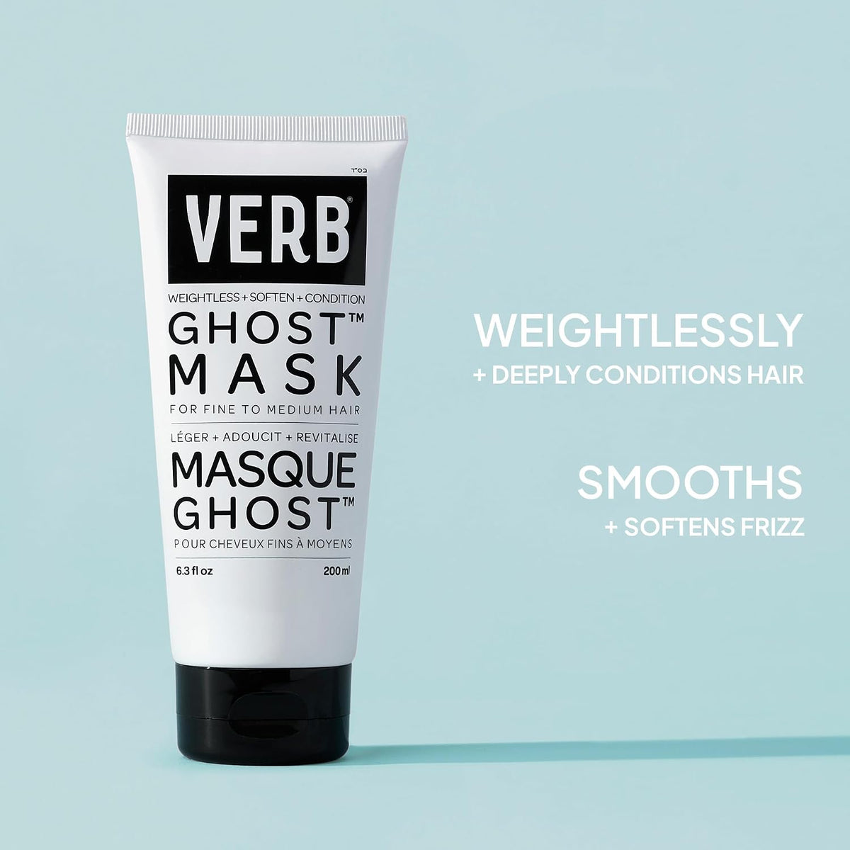 VERB Ghost Hair Mask, 6.3 fl oz | Weightless Deep Conditioner Treatment