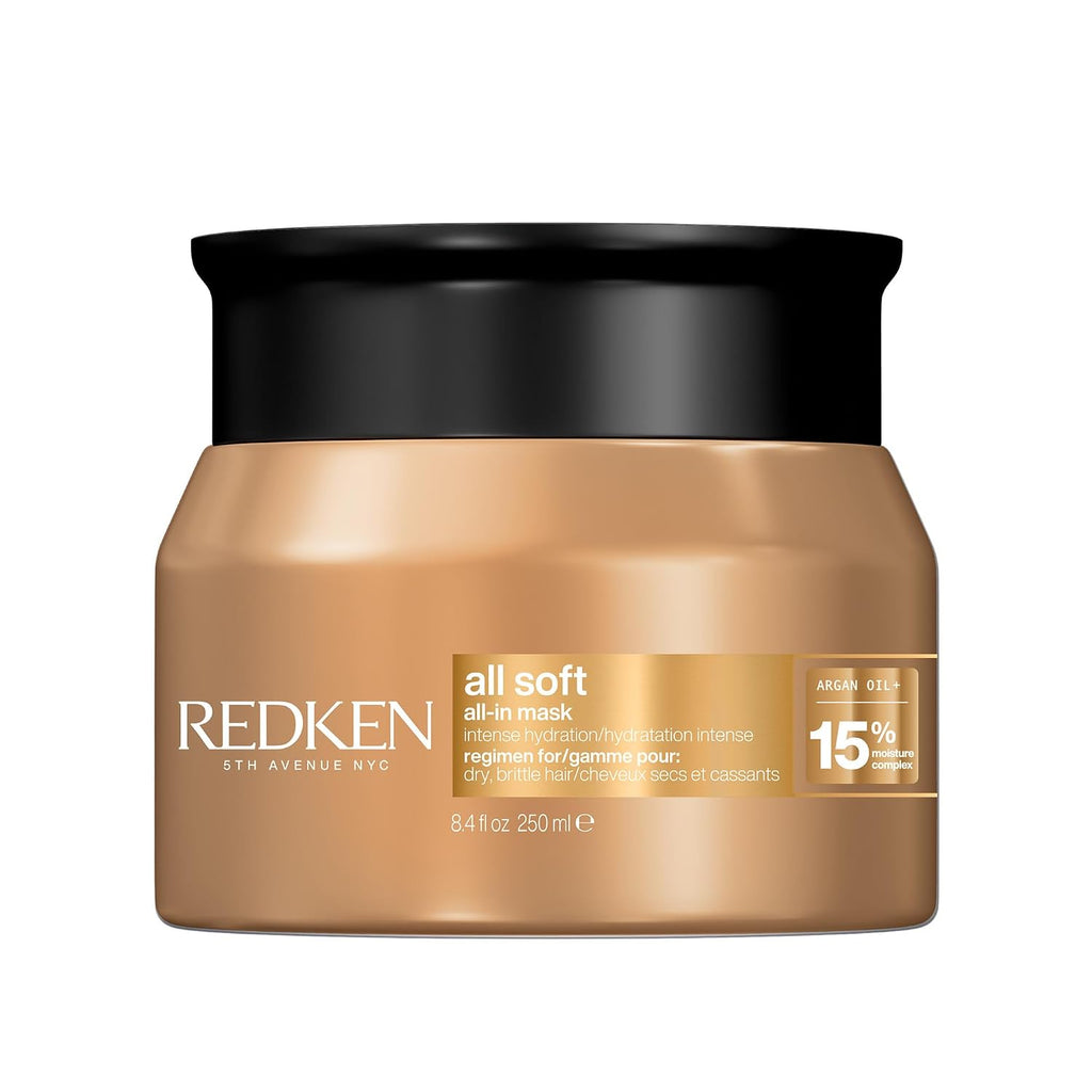 Redken All Soft All-In Deep Conditioning Hair Mask – For Dry, Brittle Hair