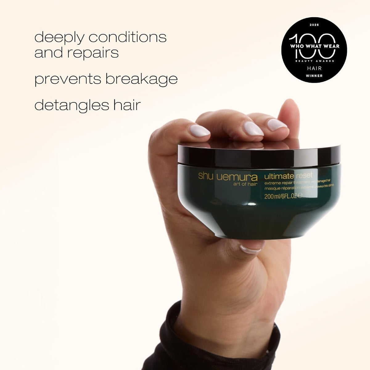 shu uemura art of hair Ultimate Reset Mask – For Damaged Hair
