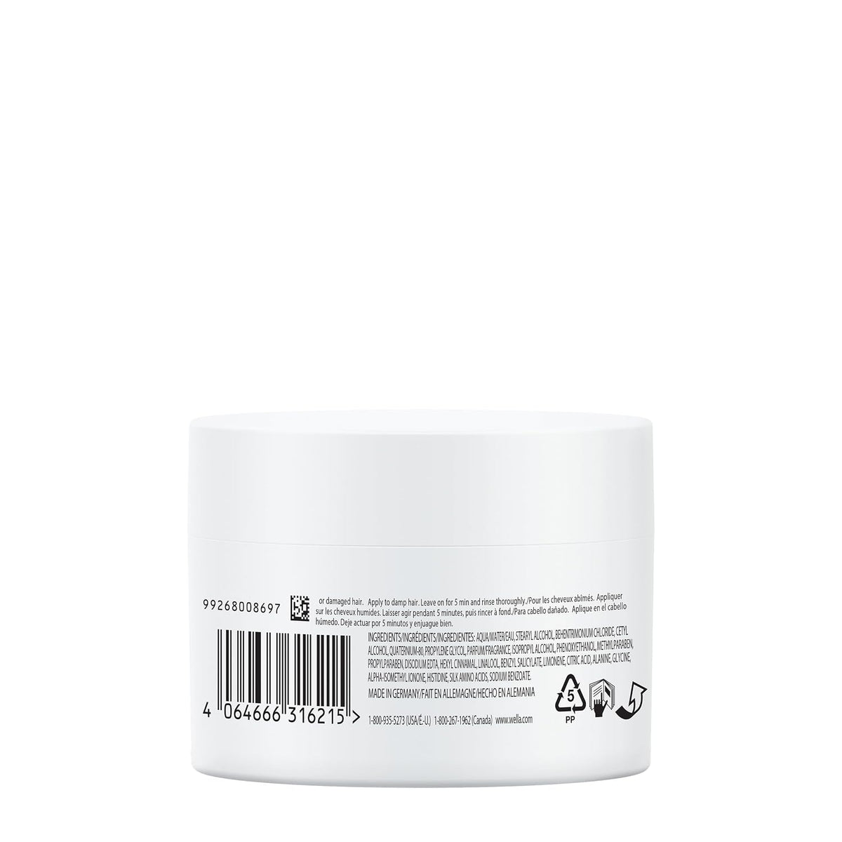 Wella Professionals Fusion Intense Repair Hair Mask for Damaged Hair