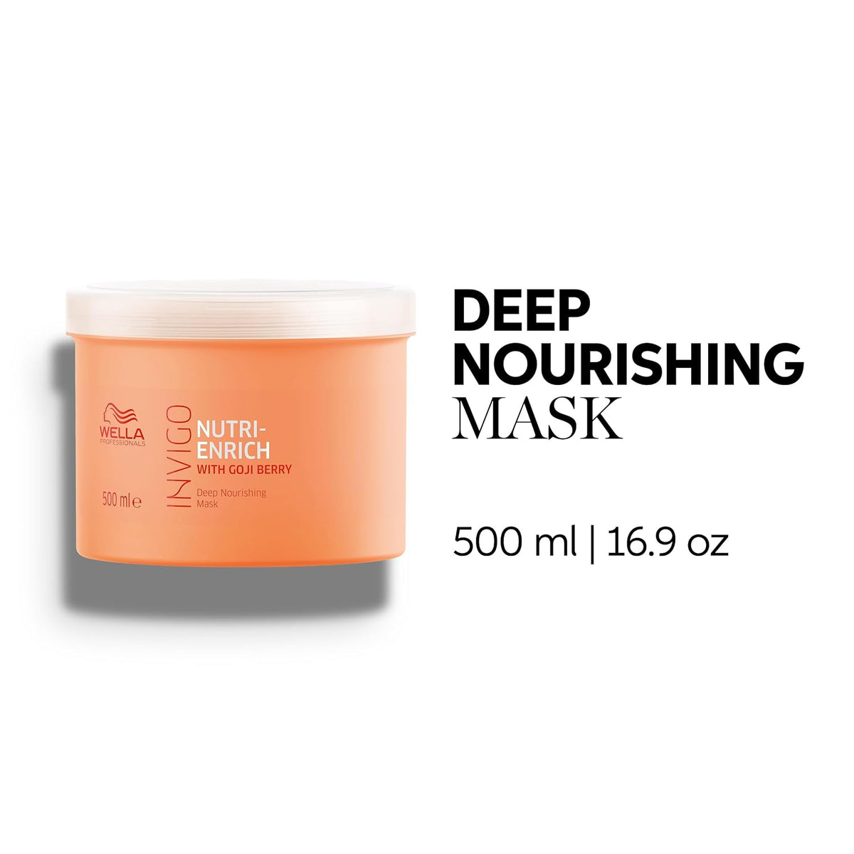 Wella Professionals Invigo Nutri-Enrich Mask Deep Nourishing & Moisturizing For Dry Hair Damaged oz