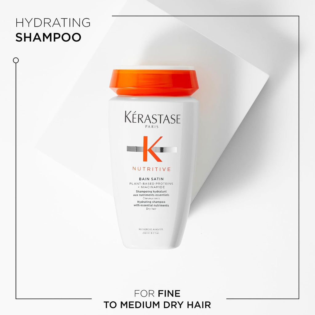 Kérastase Nutritive Bain Satin Shampoo – For Fine to Medium Dry Hair