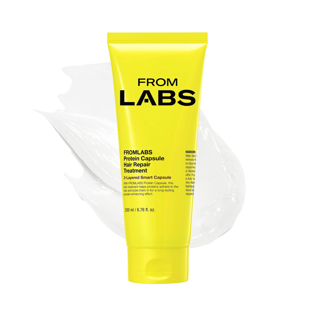 FROMLABS Deep Conditioning Protein Hair Mask Duo Set for Damaged Hair | Keratin Repair Treatment for Dry, Frizzy, Bleached & Color Treated Hair | For Curly, Wavy & Straight Hair | Korean Hair Care