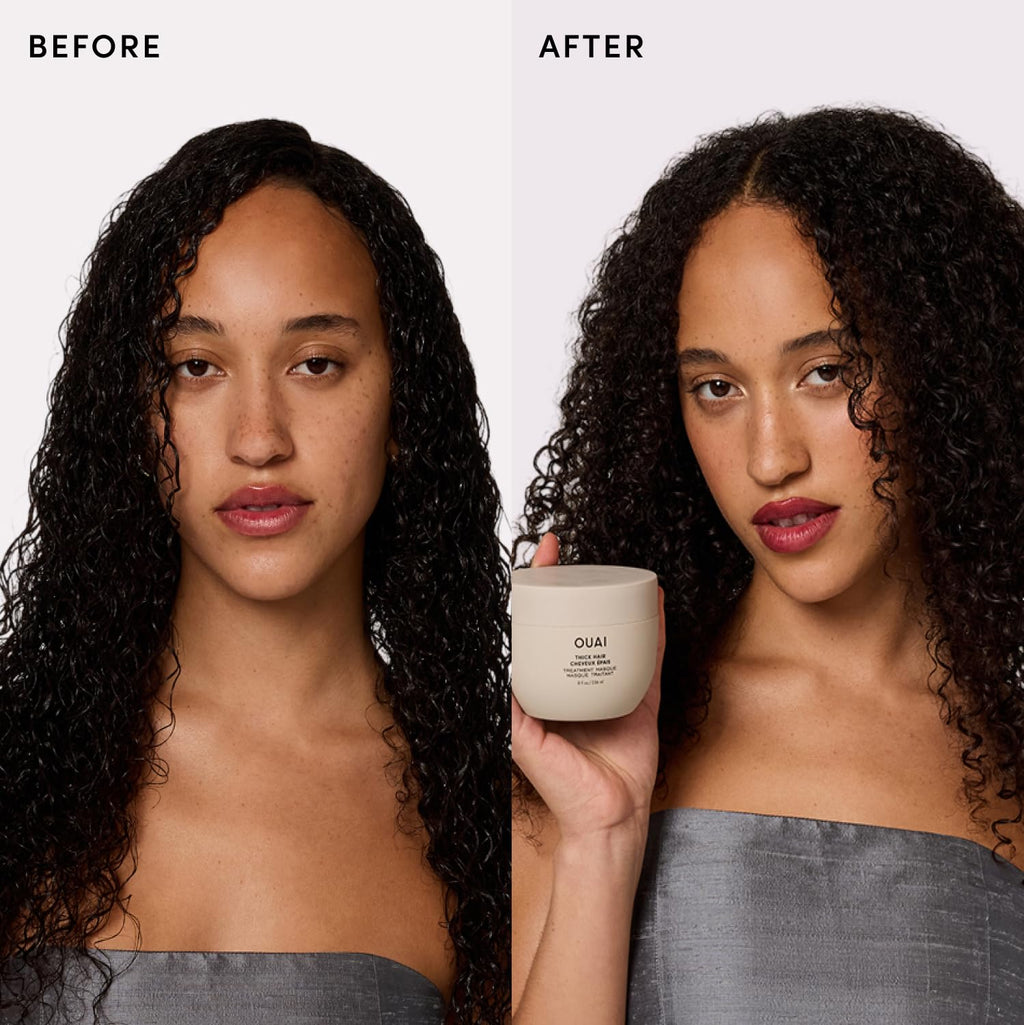 OUAI Thick Hair Mask - Deep Conditioning Hair Mask (8 Fl Oz)
