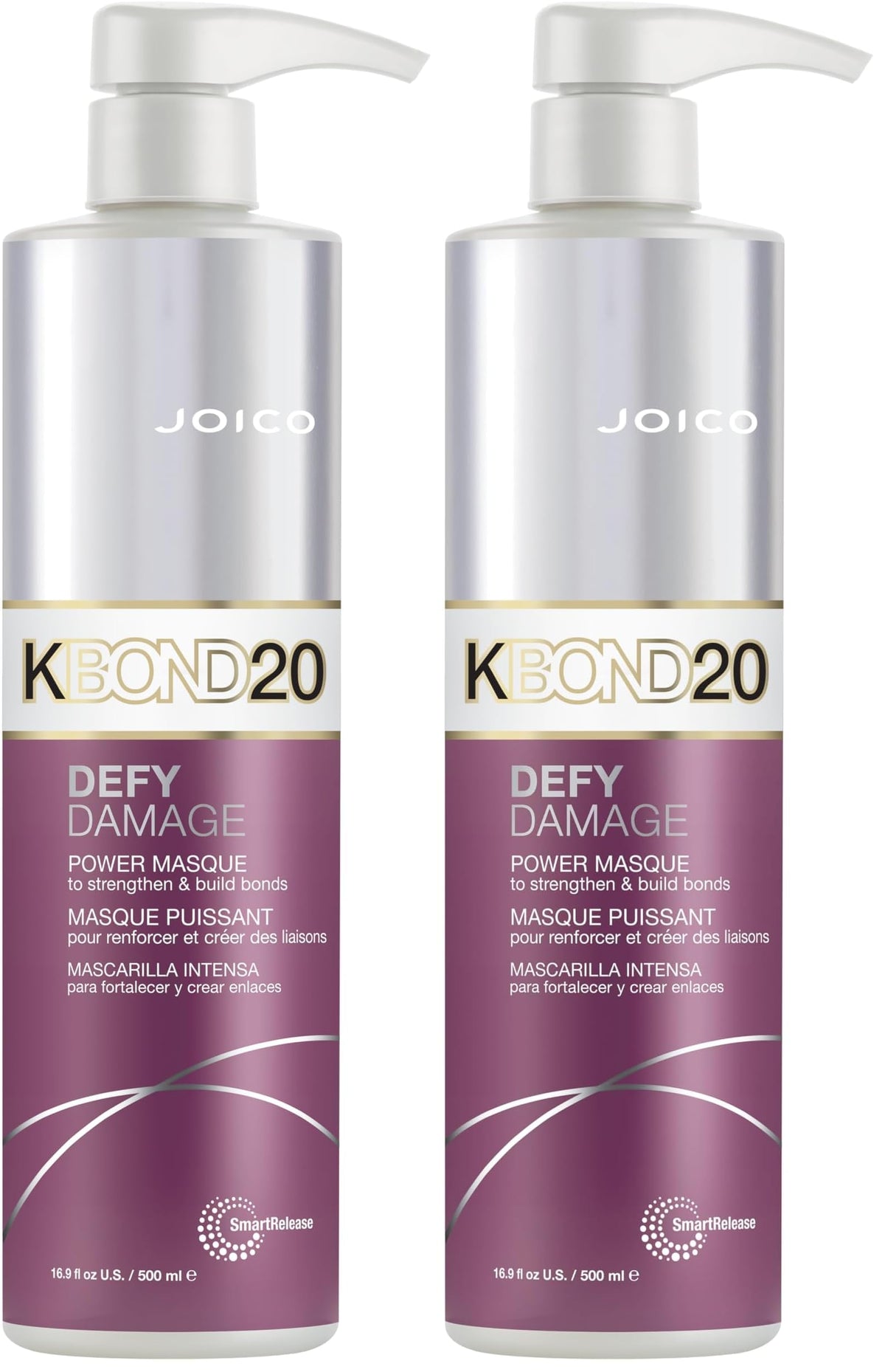 Joico Defy Damage KBOND20 Power Masque | For Stronger, Hydrated Hair | Color-Safe | Rebuild & Protect Bonds | Paraben-Free | Animal-Test Free Formula