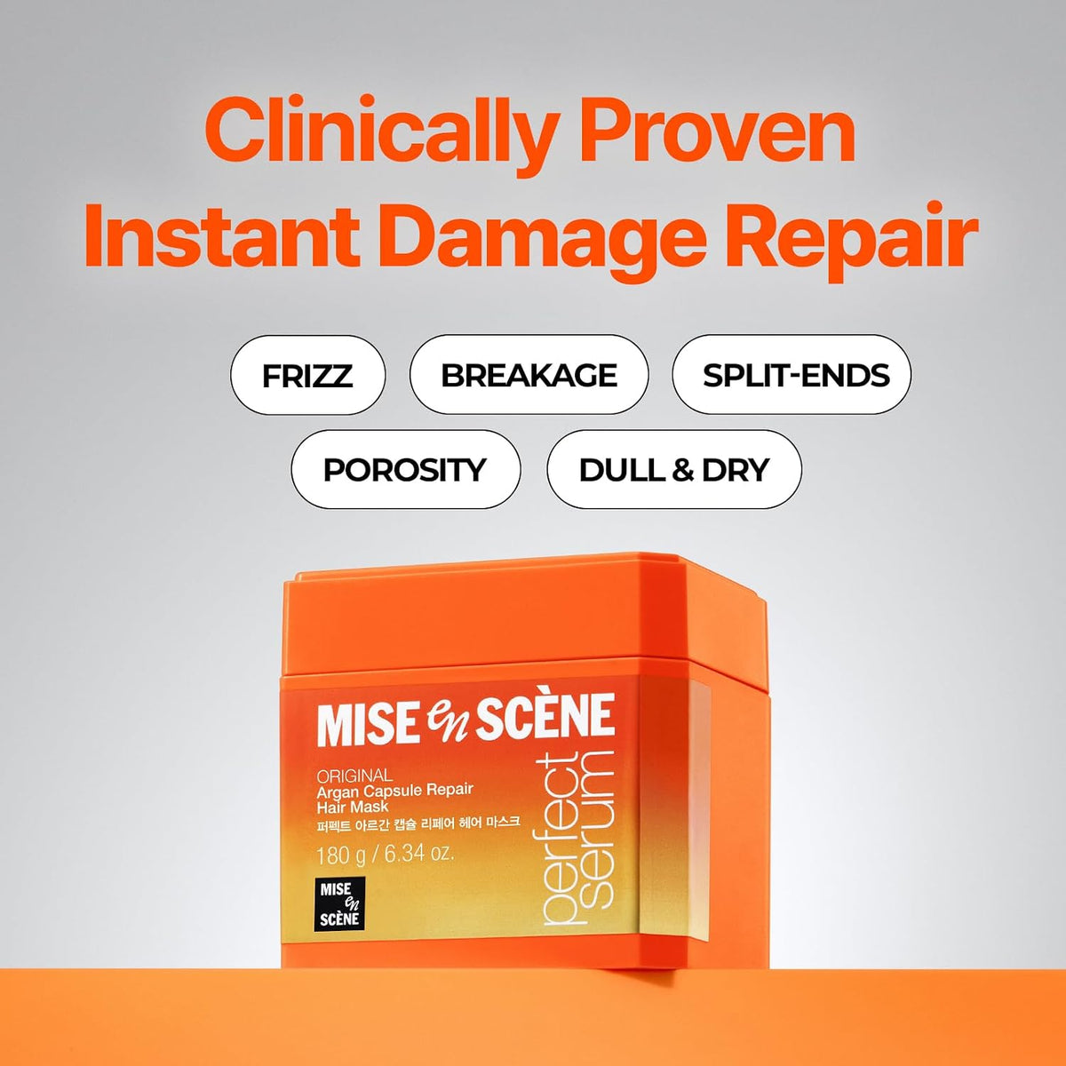 Mise En Scene Argan Oil Repair Hair Masks - Protein Hair Mask 6.34 Fl. Oz.