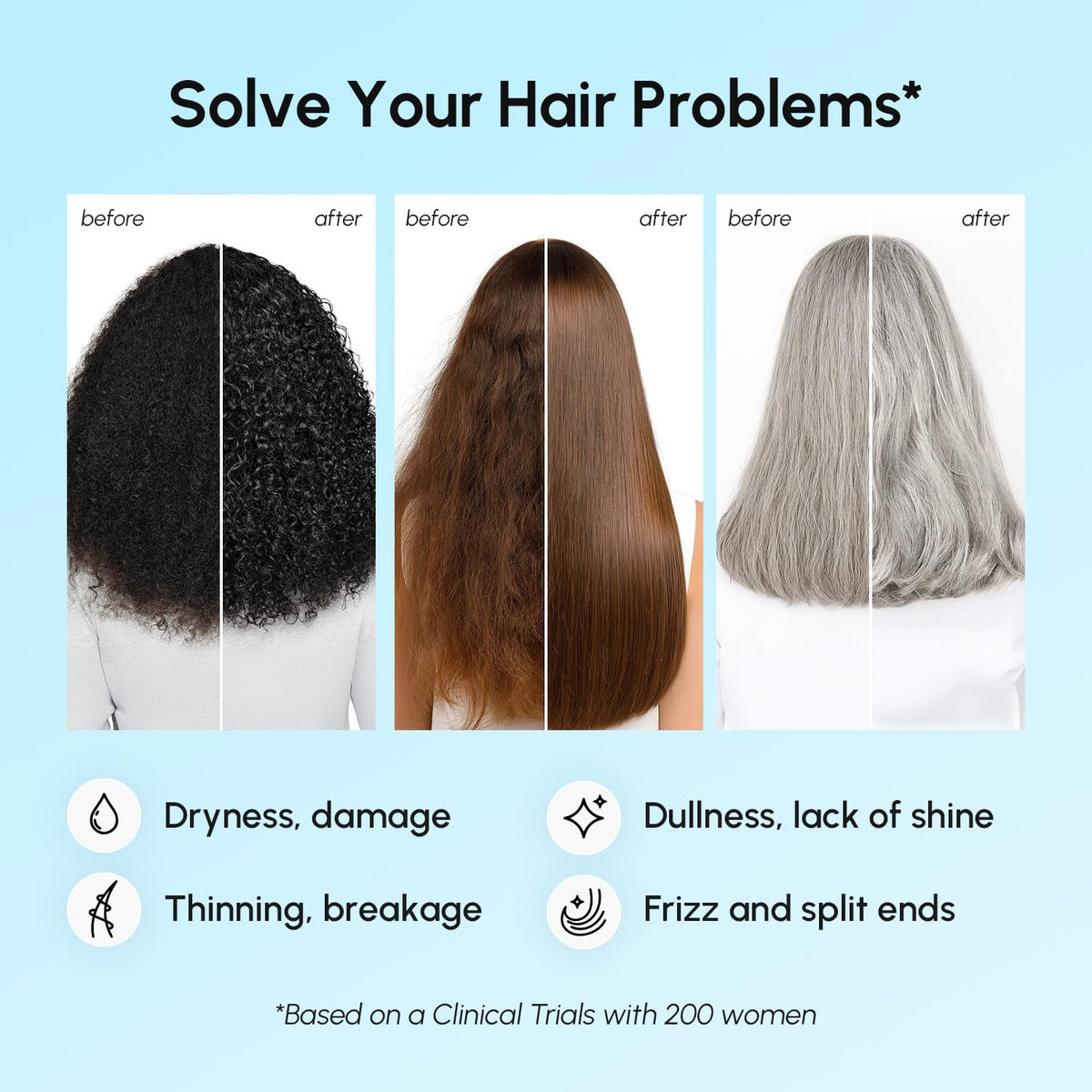 MAREE Deep Conditioning Hair Mask for Damaged Hair Treatment – Keratin Hair Care for Hydrating Growth Repair Moisturizing – Dry Curly Color Refreshing – 10 Fl Oz, White