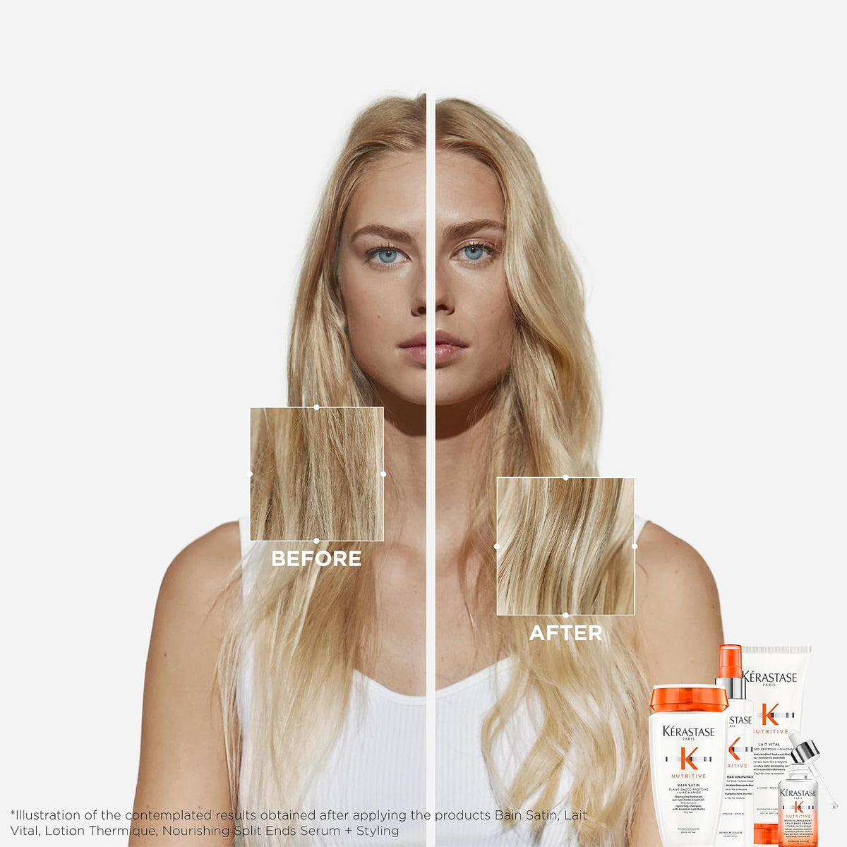 Kérastase Nutritive Bain Satin Shampoo – For Fine to Medium Dry Hair