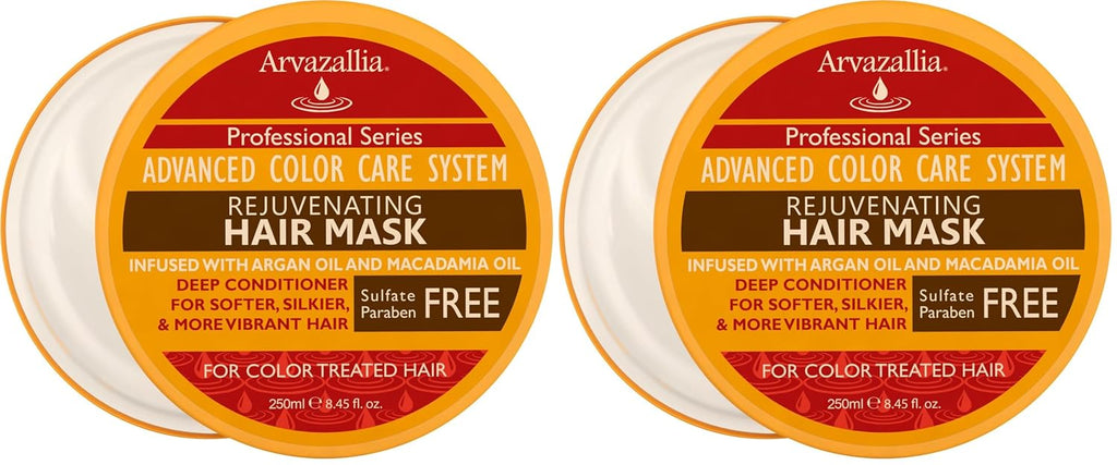Arvazallia Rejuvenating Hair Mask for Color Treated Hair with Argan Oil