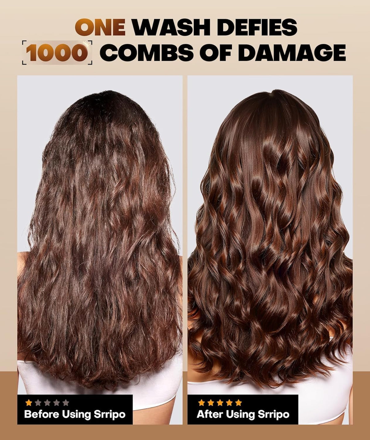 Collagen Hair Mask for Deep Conditioning, Keratin Hair Treatment with 4 Hydrolyzed Proteins, Moroccan & Avocado Oils Conditioner for Nourish, Calendula Gentian Extracts Care Dry & Damaged Hair 16.9 OZ