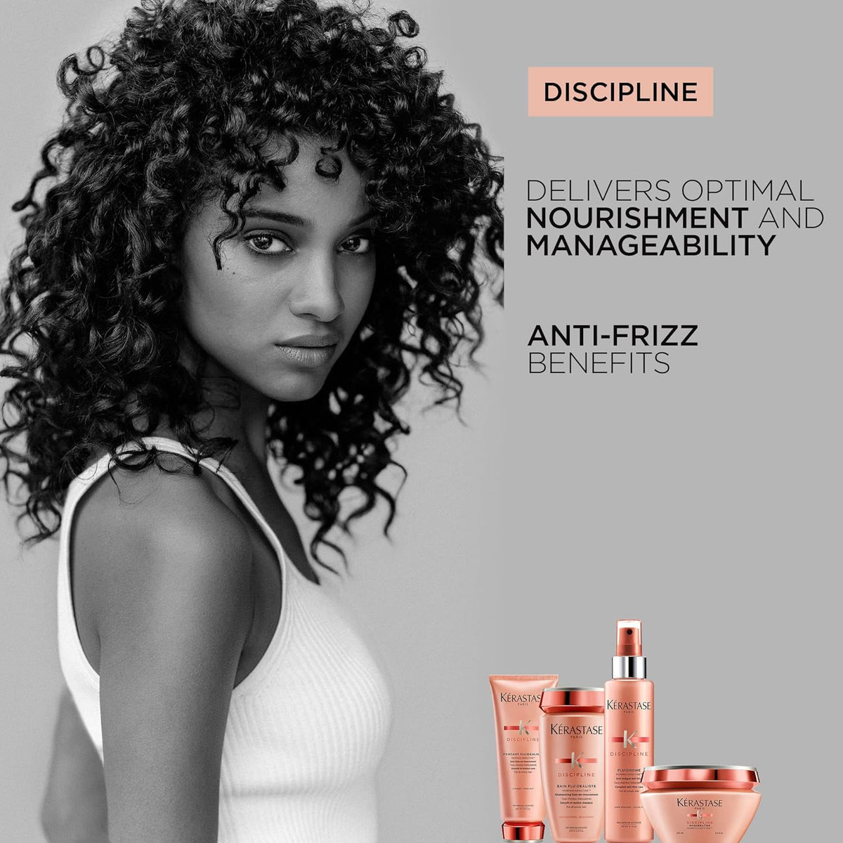 KÉRASTASE Discipline Maskeratine Restorative Anti Frizz Hair Mask