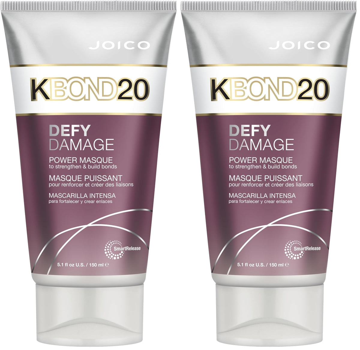 Joico Defy Damage KBOND20 Power Masque | For Stronger, Hydrated Hair | Color-Safe | Rebuild & Protect Bonds | Paraben-Free | Animal-Test Free Formula