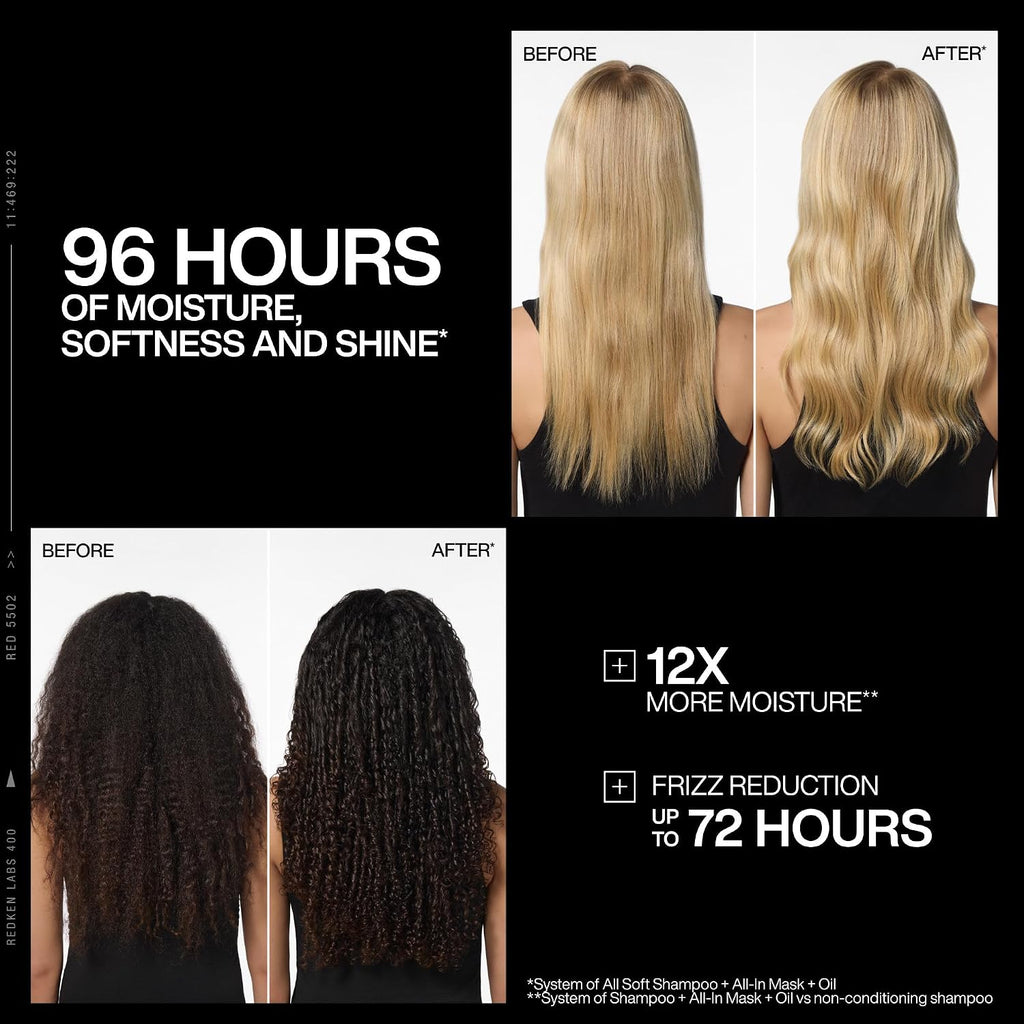 Redken All Soft All-In Deep Conditioning Hair Mask – For Dry, Brittle Hair