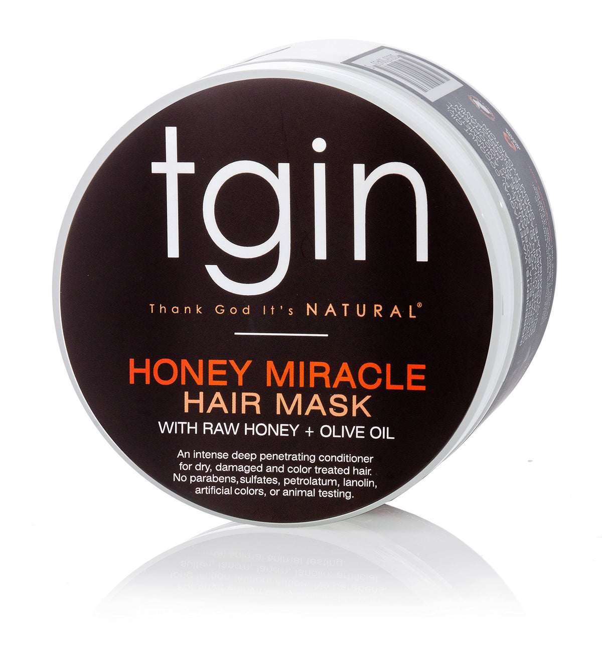 TGIN Honey Miracle Hair Mask Duo, 12 oz (Pack of 2) for Natural, Dry, Curly, Type 3c and 4c Hair