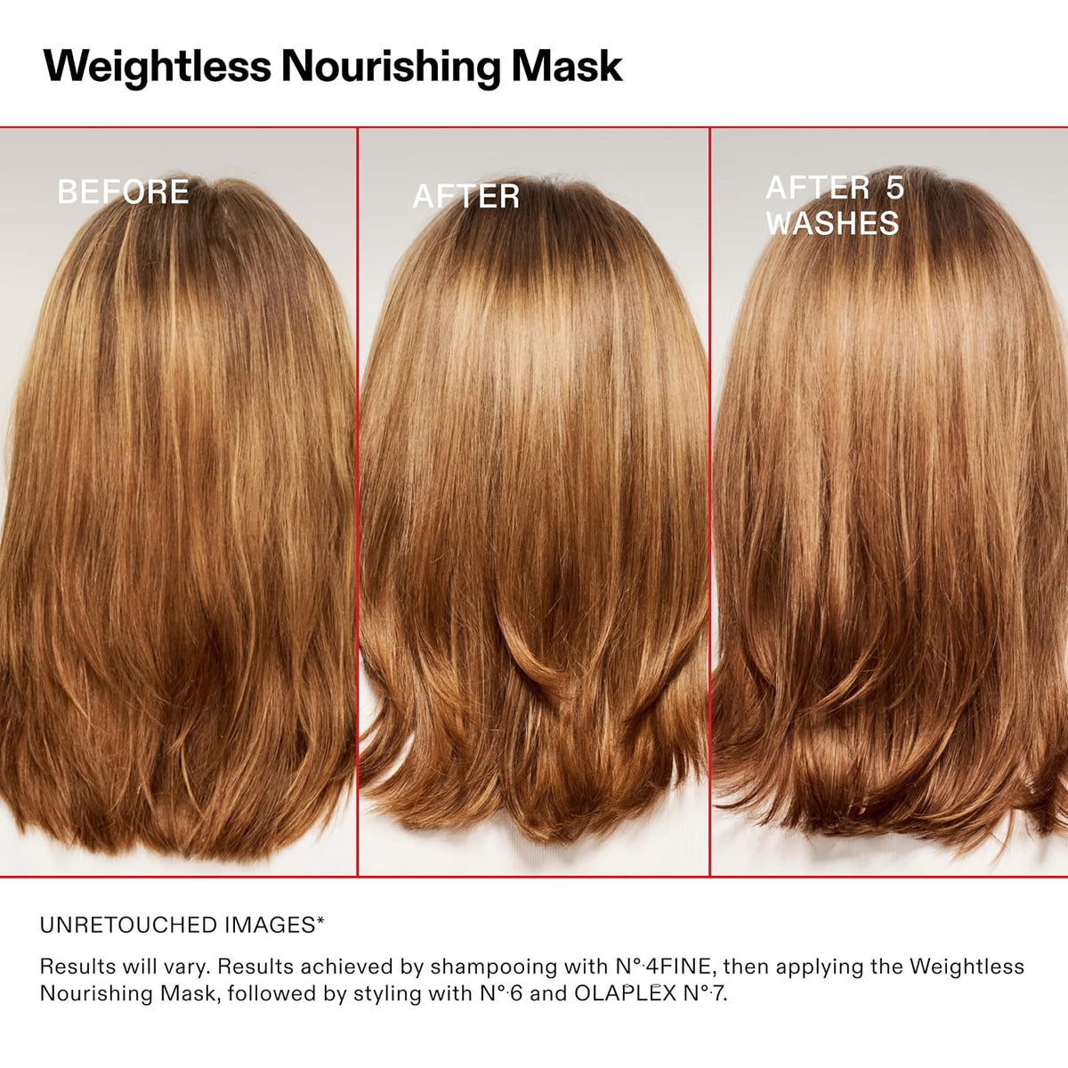 Olaplex Weightless Nourishing Hair Mask | Hydration & Volume, 200 mL